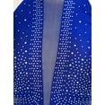 thumbnail image 6 of Kaerm Women Lyrical Dance Dress Sleeveless Flowy Ballet Leotard Dress Modern Contemporary Dancewear Blue XL, 6 of 7
