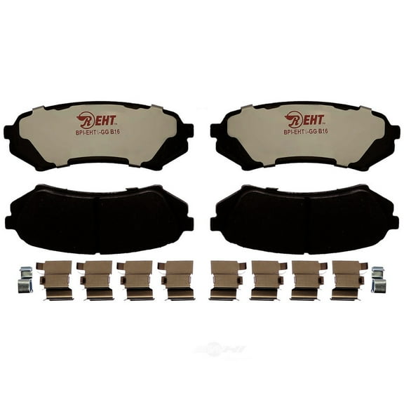 Raybestos EHT773H Enhanced Technology Friction Pads Brake Pad Set Fits select: 1998-2007 TOYOTA LAND CRUISER, 1998-2007 LEXUS LX