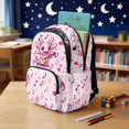 thumbnail image 4 of Whosucclay Axolotl Music Print Kids Backpack Large Capacity Lightweight Book Bag with Adjustable Straps for Elementary Travel, Kindergarten Bookbag for Boys Girls, 4 of 8