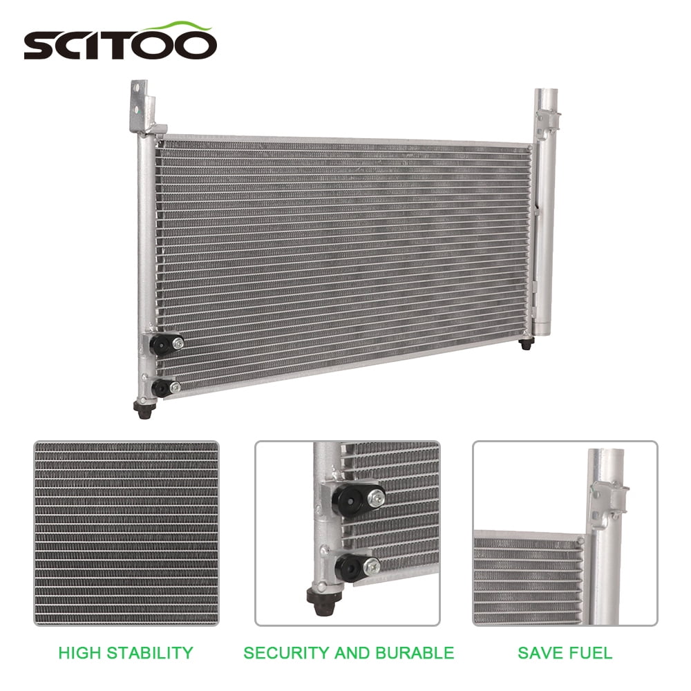 SCITOO AC A/C Condenser 3790 Compatible with 2012 2013 2014 2015 2016 2017 Toyota Prius V