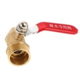 thumbnail image 1 of Miangastore Ball Valve 1/2 Inch Water Purifier Valve Irrigation Pipe Fitting System Valve, 1 of 8