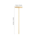 thumbnail image 2 of QUMIIRITY 4Pcs Desktop Sandbox Accessories Rakes Beige for Hobbyists Therapeutic Use, 2 of 8