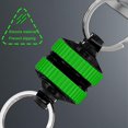 thumbnail image 4 of Retractor Red Pesca Con Mosca Mosquetón Clip Accesorios () Verde, 4 of 7
