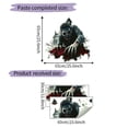 thumbnail image 3 of Scary Halloween Wall Decals Years3D Breaking Through Wall Stickers For Home YearsParty Room Decoration, 3 of 8