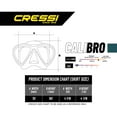 thumbnail image 6 of Cressi Calibro Mask  Corsica Snorkel Combo, 6 of 6