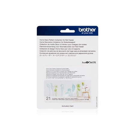 Brother CADXRFDP02 Home Deco Pattern Collection for Roll Feeder