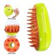 thumbnail image 2 of unique Steamy Cat Brush, 3 in 1 Cat Steamy Brush for Massage, Self Cleaning Steamy Cat Brush, Multifunctional Steam Brush for Dogs Cats Shedding, 2 of 5
