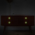 thumbnail image 6 of Snowflakes Fluorescent Drawer Pulls with Screws: Round 4-Pack Glow-in-the-Dark Knobs for Kitchen Cabinets, Wardrobes, Dressers - Stylish Kitchen Hardware and Drawer Decor, 6 of 6