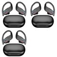thumbnail image 1 of 3X Auriculares Deportivos Q63 Bluetooth 5.3, Inalámbricos, Intraaurales, 200 H de Autonomía, IPX7, Resistentes Al Agua, Estéreo HiFi, para Juegos., 1 of 8