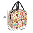 thumbnail image 3 of Disketp Color Donut Bolsa Térmica para Almuerzo para Hombre y Mujer, Ideal para Trabajo, Senderismo y Picnic, 3 of 8