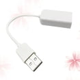thumbnail image 2 of Shisuyan USB 2.0 Sound Virtual 7.1 Channel Audio 3D Adapter With Cable Line for Notebook Laptop Speaker Box (White), 2 of 8