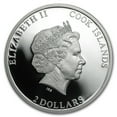 thumbnail image 2 of 2015 Cook Islands 1/2 oz Silver World of Hunting Lynx, 2 of 3