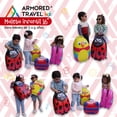 thumbnail image 4 of Maleta de viaje niñas niños carry-on mochila rígida infantil con ruedas 16” kínder Preescolar usos múltiples Edades 2 a 6 años Catarina Armored Kids, 4 of 9