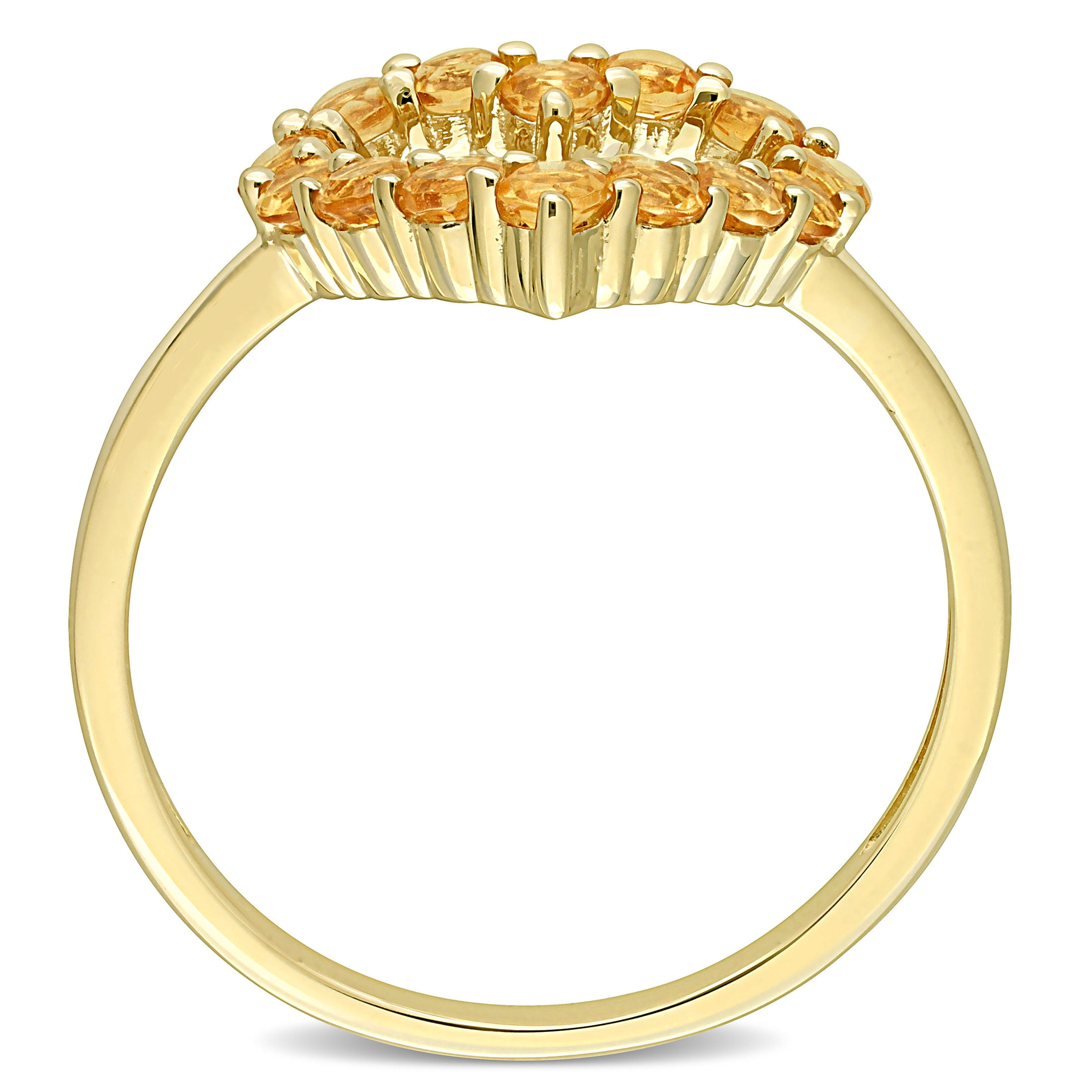 Everly Women's Citrine 10k Yellow Gold Ring