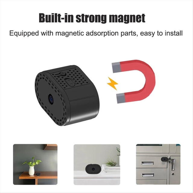 Mini CáMaras WiFi InaláMbrica Monitor Remoto CáMara Super PequeñA P2P CáMara Inteligente Seguridad en el Hogar PequeñA CáMara IP