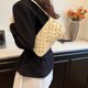 thumbnail image 3 of Bolso Mano Bandolera Hombro Mujer Bowknot PU Cuero Sólido Satchel Monedero, 3 of 9