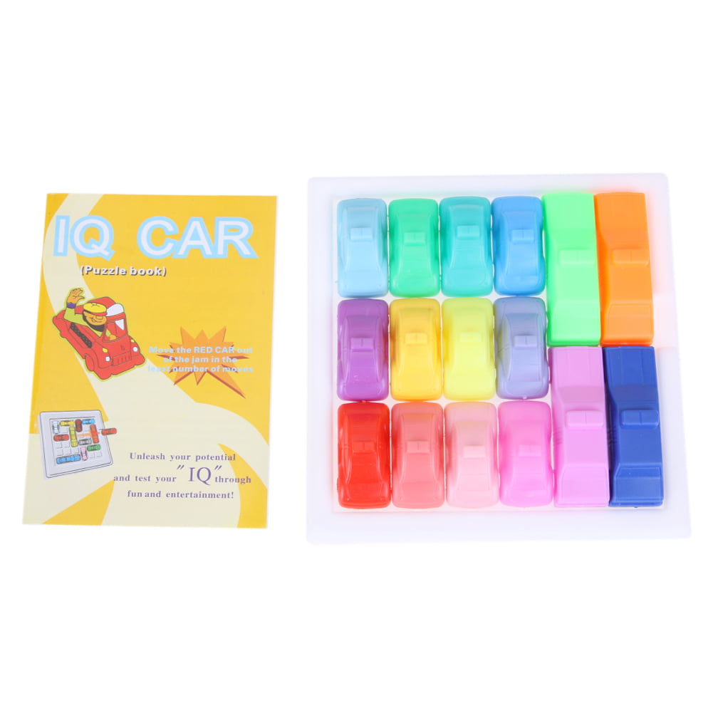 160 Puzzles IQ Car Toys Kids Children Developmental Brain Teaser Car Set /Neu 