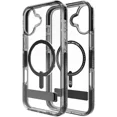 thumbnail image 5 of Zagg Piccadilly Snap Case with Kickstand and MagSafe for iPhone 16, Clear Black, 5 of 5