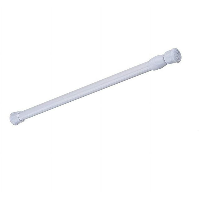 Tension Rods 4 Pack Adjustable Spring Steel Cupboard Bars Tension Curtain Rod