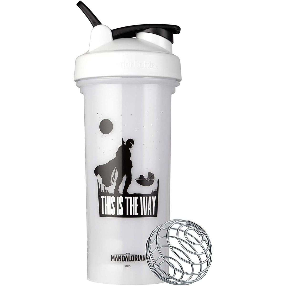 Blender Bottle The Mandalorian Pro Series 28 oz. Shaker Mixer Cup with