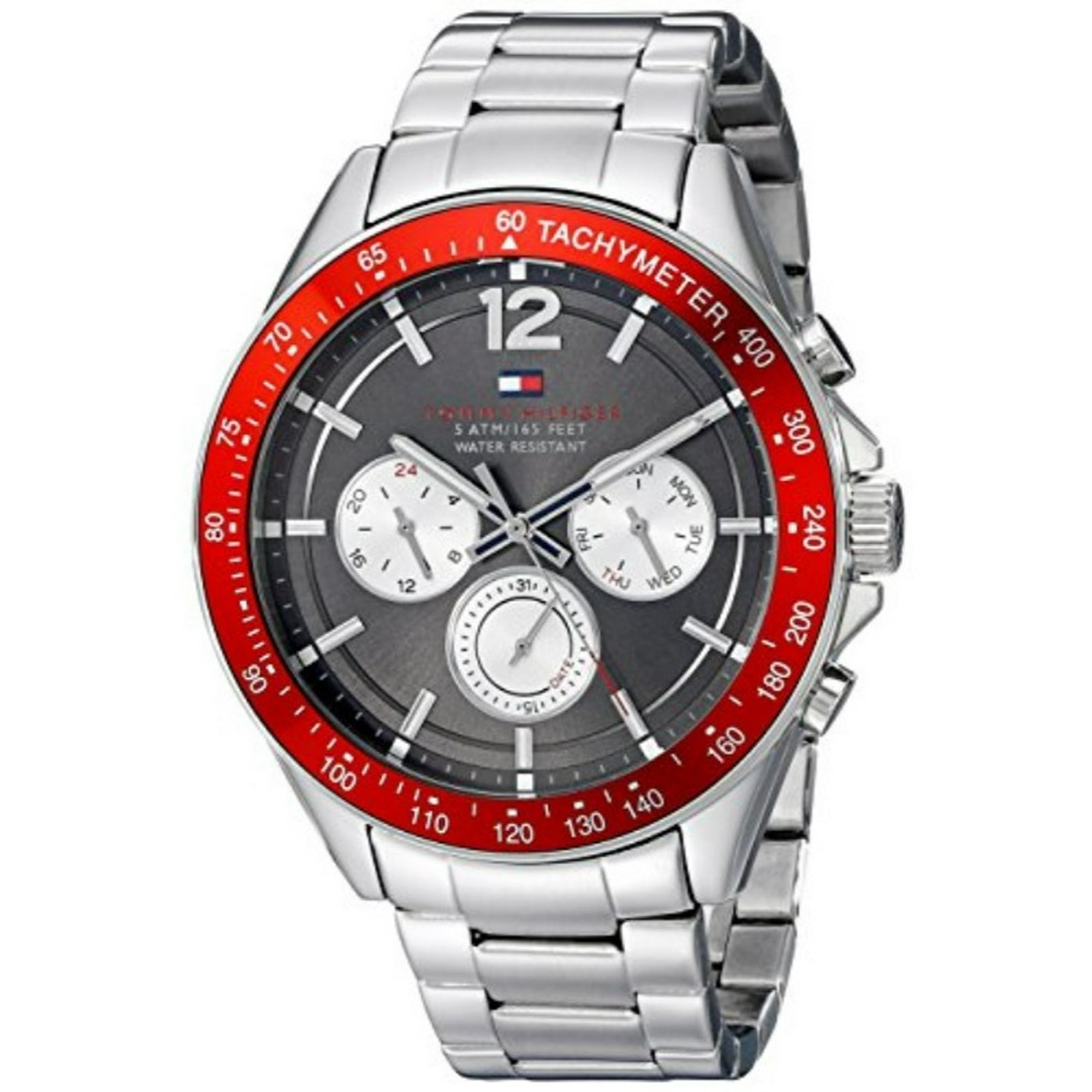ven deadlock Fremragende Tommy Hilfiger Men's 1791122 Sophisticated Sport Analog Display Quartz  Silver Watch - Walmart.com
