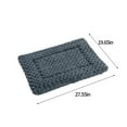 thumbnail image 3 of Soft Warm Dog Bed for Crate, Pet Kennel Pad, Dog Cave Cushion, Machine Washable, Lightweight, Ideal for Car Seats, Sofas, Dog Beds, and Travel, Perfect for Better Pet Sleep and Play, 3 of 6