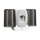 thumbnail image 2 of Portacepillos de dientes para baños, dispensador automático de pasta de dientes, soporte para cepillos de dientes y pasta de dientes que ahorra espacio, soporte para cepillos de dientes montado en la, 2 of 7