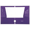 thumbnail image 2 of Five Star 4-Pocket Paper Folder, Royal Purple (33537), 2 of 8