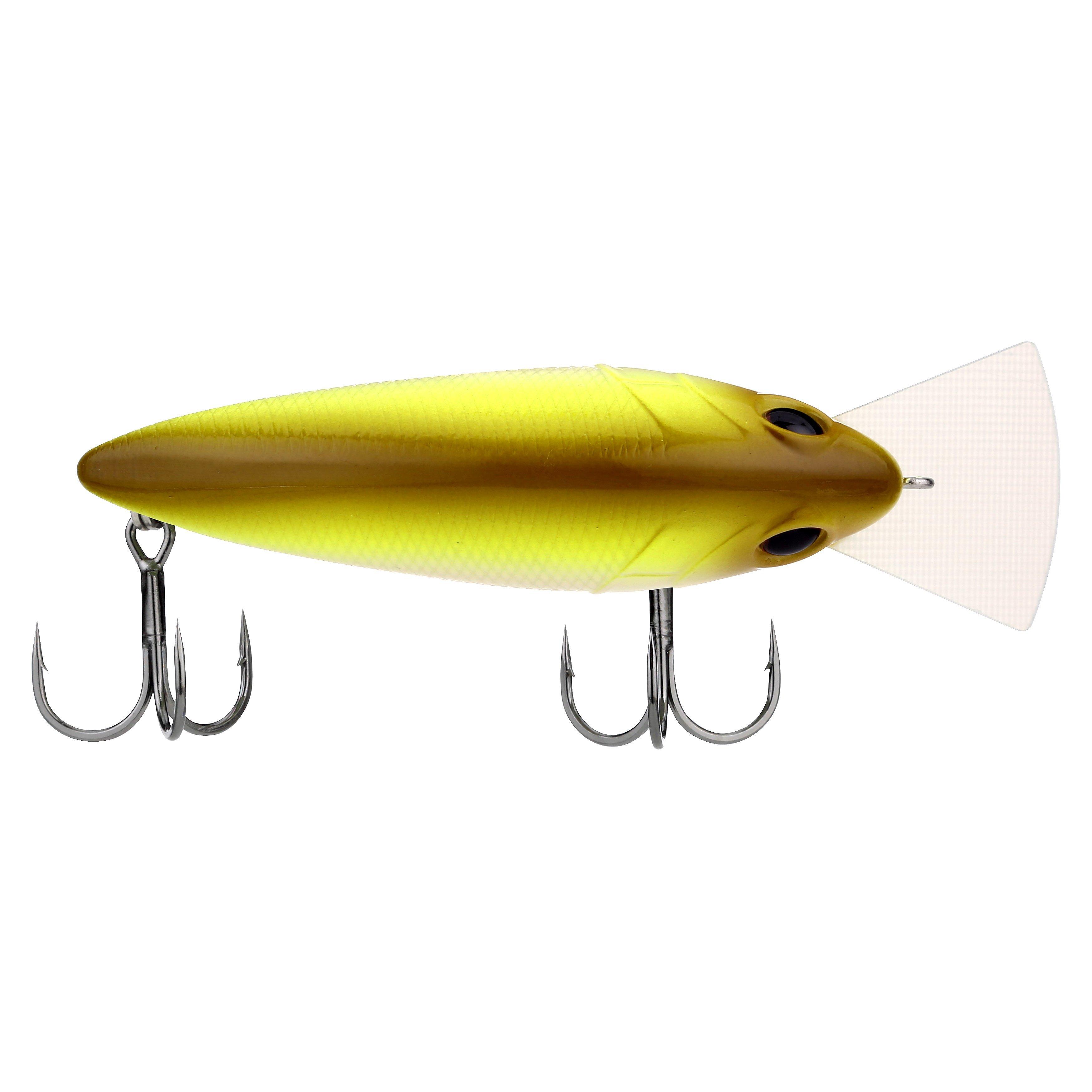 Shallow Money Badger Fishing Crankbait, 2.75 in, Vanilla Chartreuse