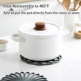 thumbnail image 2 of Set of 3 Silicone Trivet Mat - Hot Pot Holder Hot Pads for Table & Countertop - Trivet for Hot Dishes - Non-Slip & Heat Resistant Modern Kitchen Hot Pads for Pots & Pans, 2 of 6