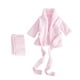 thumbnail image 3 of Albornoz para recién nacidos, de algodón puro, engrosado, para bebés, trajes de baño para fotos, ropa para fotos, 3 of 5