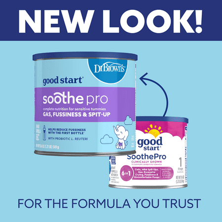 Good Start, Baby Formula Powder, SoothePro, Stage 1, 30.6 Ounce