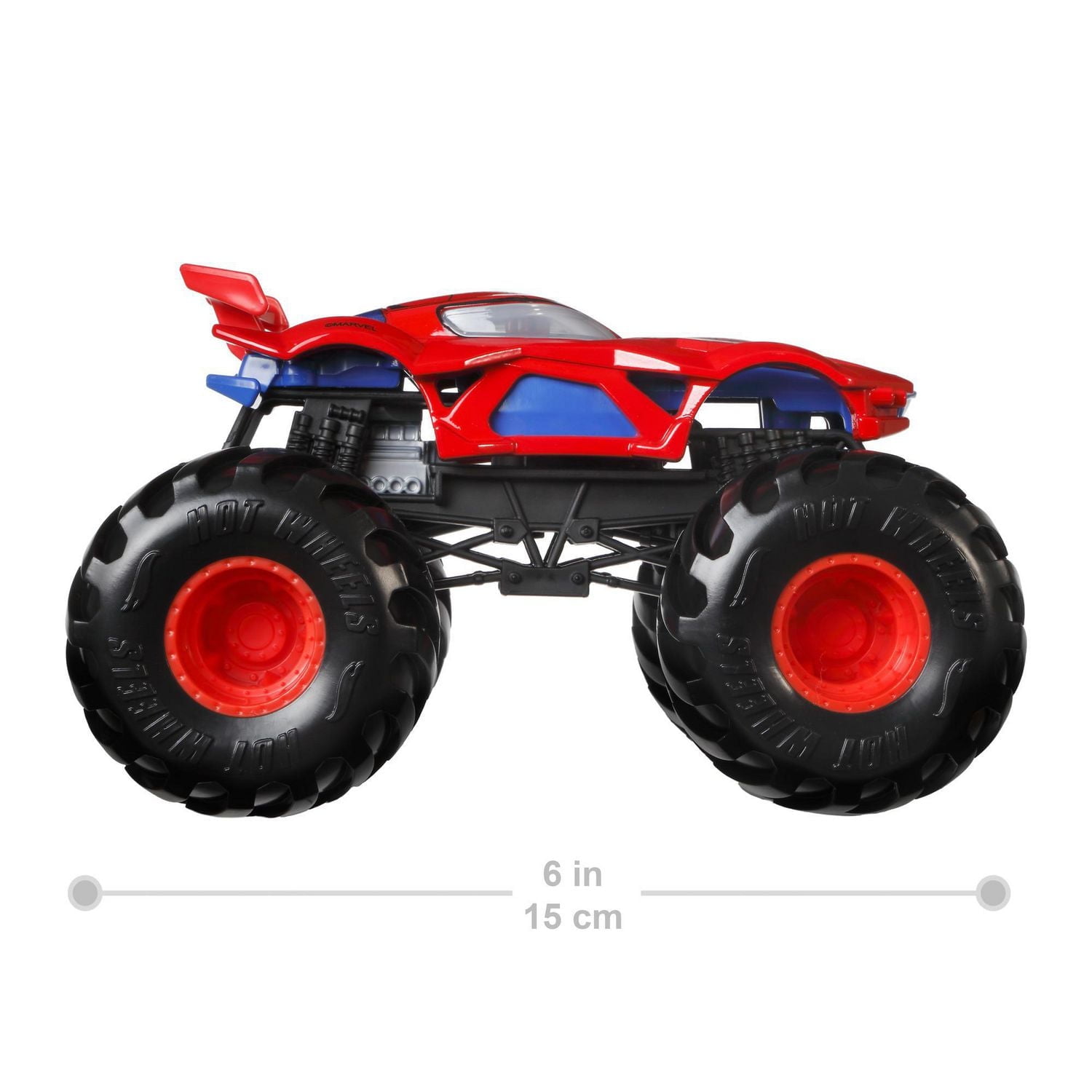 Hot Wheels Monster Trucks 1:24 scale Marvel Spiderman Vehicle