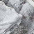 thumbnail image 6 of Eurhowing Faux Furry Bubble Throw Blanket, 63×79 Inches Super Soft Fluffy Plush Shaggy Blanket for Couch Chair Sofa, Thick Warm Cozy Fuzzy Fleece Blanket, Gray, 6 of 8