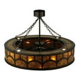 thumbnail image 4 of Meyda Tiffany 138522 Mission Hill Top 44" Wide 5 Blade Indoor / Outdoor Ceiling Fan -, 4 of 4