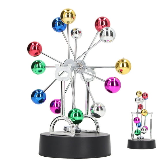 USB Battery Dual Use Ferris Wheel, Perpetual Motion Ferris Wheel, Perpetual Motion Tabletop Decorative Ornaments For Kids Children Teaching Home Decoration