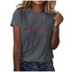 thumbnail image 3 of RKSTN Valentines Gift Valentine Shirts for Women Oversized Crewneck Valentine's Day Graphic Print Short Sleeve T Shirts Pullover Top Womens Casual Round Neck Plus Size Loose Comfy Summer Tee Shirts, 3 of 6