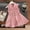 Pink, variant on Toddler Girl Dresses Western Style Pink Dress for Girls Party Dress Baby Girl Outfit 3-4 Years