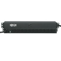 Tripp Lite Basic PDU, 20A, 13 Outlets (5-15/20R), 120 V, 5-20P Input, 15 ft. Cord, 1U Rack-Mount Power (PDU1220)