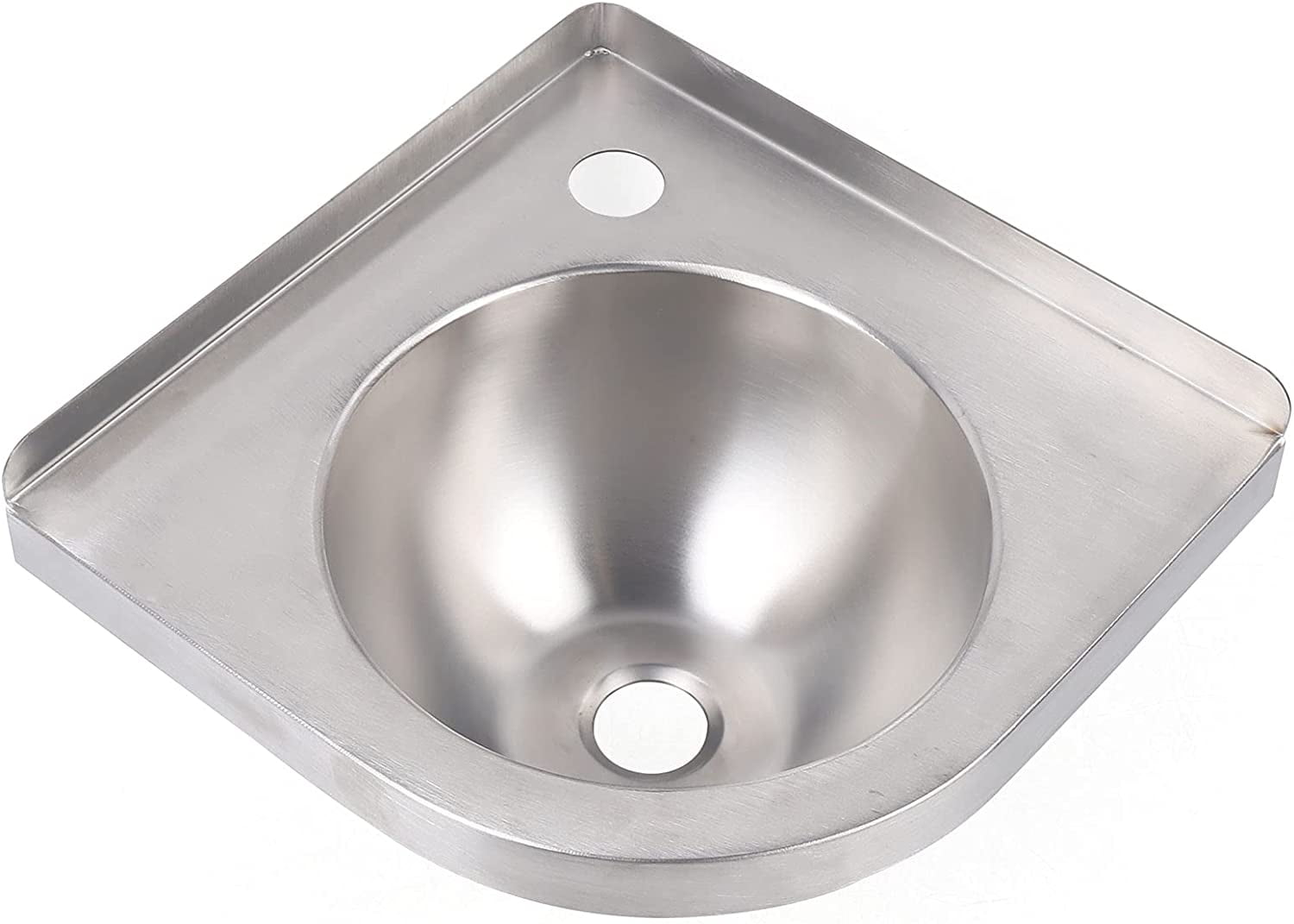 Miumaeov Bathroom Corner Basin Sinks, Boat Caravan RV Triangular