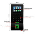 thumbnail image 3 of Time Clock,Biometric Fingerprint Rfid Access Control System Time Recording Time Attendance Machine Smart Door Access Control, 3 of 4