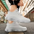 thumbnail image 2 of Men's Air Cushion Running Sneakers Lightweight Breathable Athletic Walking Shoes, 2 of 9