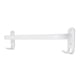 thumbnail image 3 of Toallero de baño ANGGREK Decorativo Multiusos Acero inoxidable 304 Blanco, 3 of 8