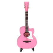 Guitar Instrument Model, Pink Guitar Model For Great Gifts For Playing