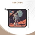thumbnail image 3 of Pofeuu Astronaut With American Flag Print Silicone Trivet Mats,Silicone Hot Pads for Kitchen, Silicone Trivets for Hot Pots and Pans, Silicone Hot Pad, 3 of 8