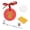 Red, variant on Pet's Pawprints with This Easy to Use Set Featuring Safe Clay and Stylish Display Option