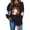 Black, variant on Sweatshirts for Women JIANLAI Spooky Season Cute Ghost Pumpkin Graphic Crewneck Sweatshirt, Fall Halloween Long Sleeve Pullover Top, Loose Casual Printed Sweatshirt