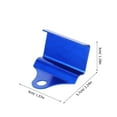thumbnail image 2 of Hytrove Modified Design Voltmeter Bracket Blue Aluminum Alloy 1Pack, 2 of 8