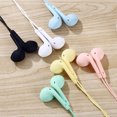 thumbnail image 3 of aurora original con cable macaron auriculares con micrófono universal extra bass color in-ear auriculares u19 1.2m estéreo auriculares de buena calidad auriculares, 3 of 3