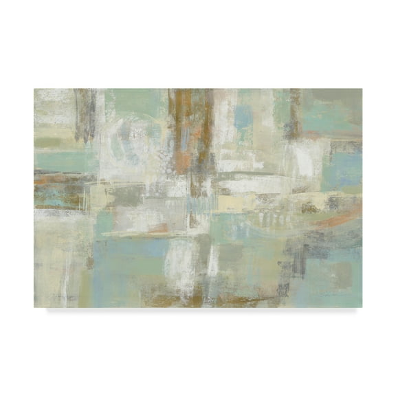 Trademark Fine Art 'Shades of Celedon' Canvas Art by Silvia Vassileva